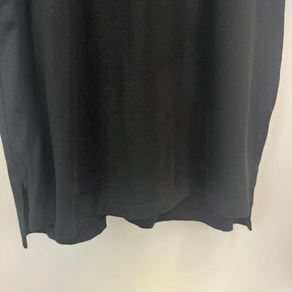Polo Ralph Lauren Mens XXL Black Stretch Mesh Short Sleeve Pony Logo Polo Shirt